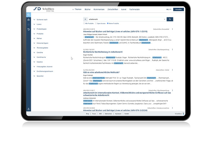 Intelligente Suche - relevante Treffer
